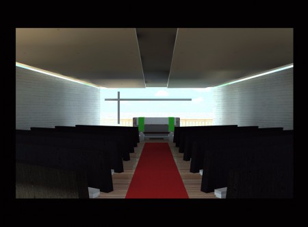 Interior capilla, Nuevo Encuentro-Casa de retiro - San Miguel de Allende